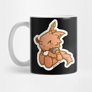 Chibi Lizard Monster Mug